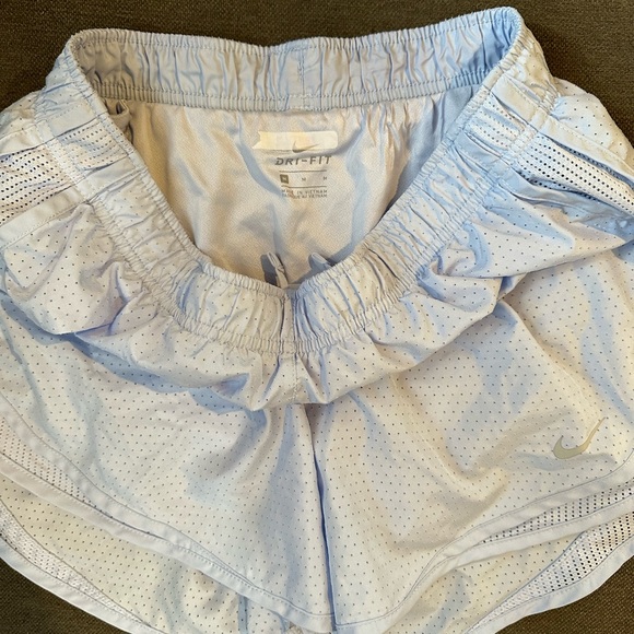 Nike Athletic Dri Fit Running Shorts in Baby Blue - Picture 5 of 5
